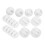 10Pcs Skrivbordskabelhantering Plast Kabelorganizer Kabeltillbehör 1