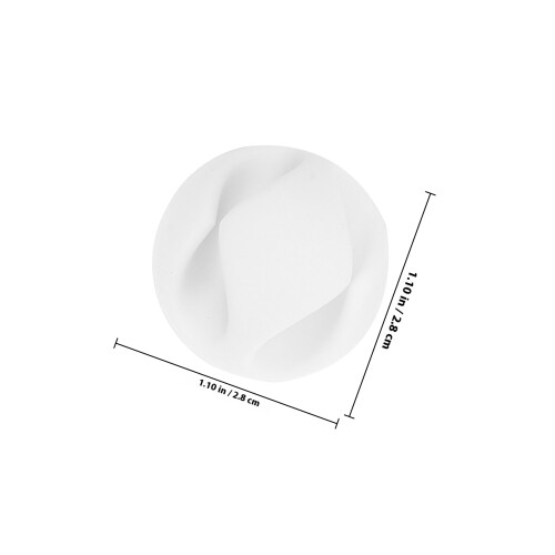 10Pcs Skrivbordskabelhantering Plast Kabelorganizer Kabeltillbehör 1