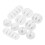 10Pcs Skrivbordskabelhantering Plast Kabelorganizer Kabeltillbehör 8