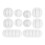 10Pcs Skrivbordskabelhantering Plast Kabelorganizer Kabeltillbehör 4