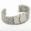 22 Mm Shark Mesh Rostfritt Klockband Fällspänne Silver 8