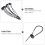 60Pcs Hållbara Plastrundknappar Sömnad, Knappar För Kläder 10