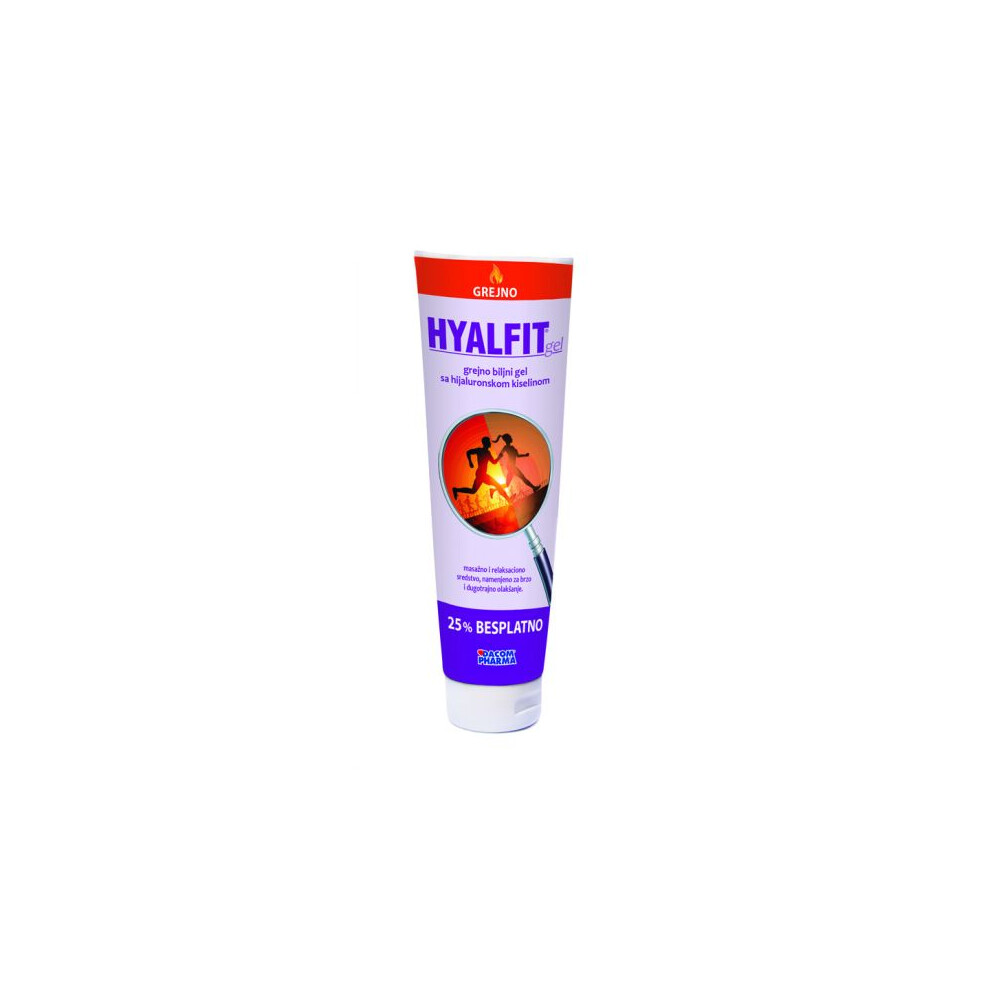 Alpha-Herb Hyalfit Gel Warm 120Ml + 25% Free Joint & Muscle Pain Relief