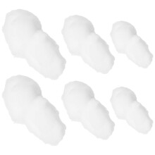 6Pcs Simulerad Molnmodell För Barnrum Inredning Hängande
