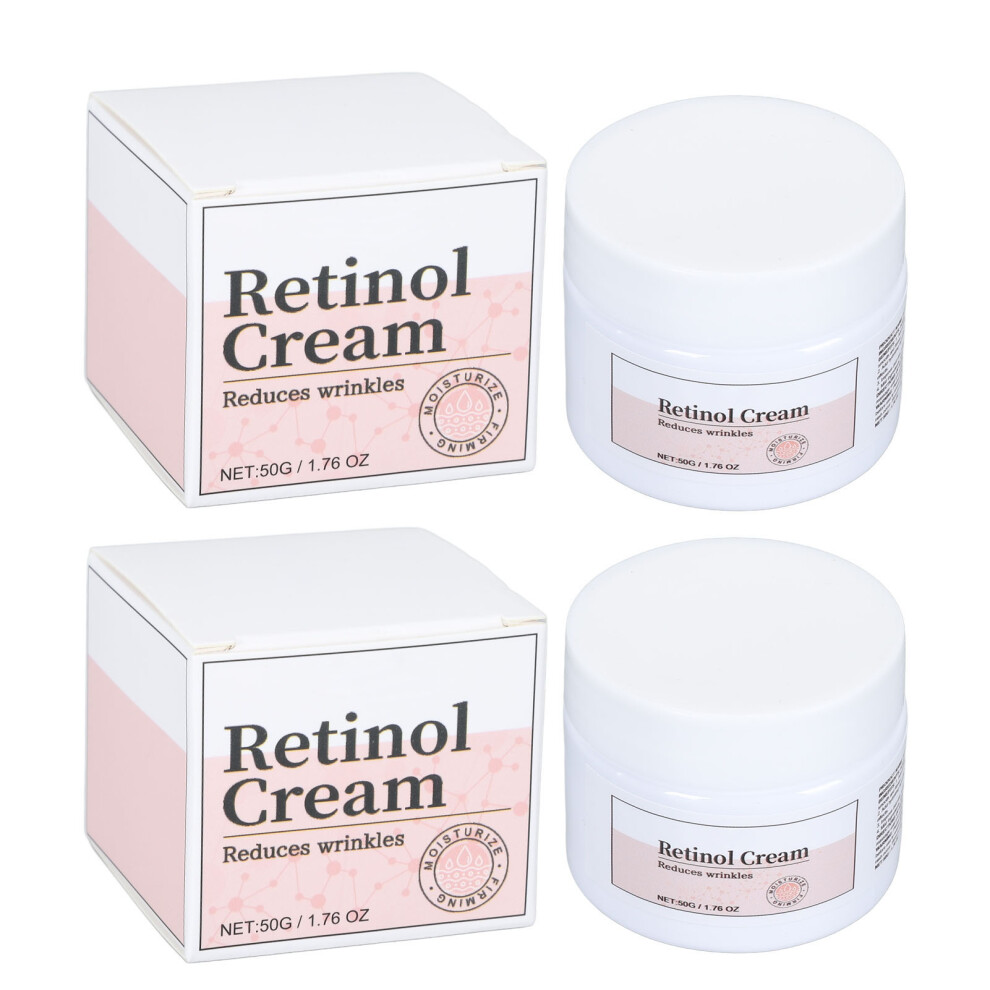Cream 2Pcs 50G Retinoids Facial Collagen Fade Fine Lines Moisturizer