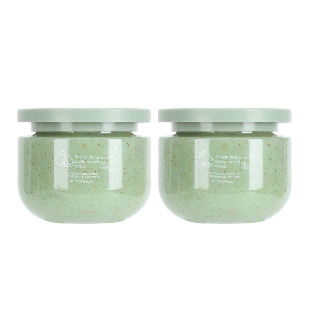 Cream 2Pcs 250G Avocado Ice Scrub Deep Cleansing Exfoliating