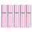 (Roseate) 5pcs 10ml Flat Top Glass Spray Bottles Empty Black 1