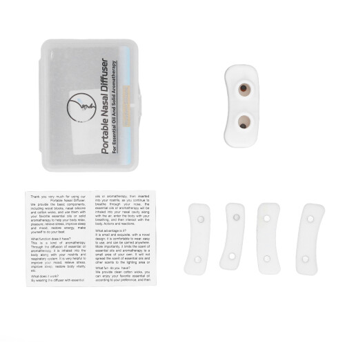 Portable Silicone Aromatherapy Inhaler