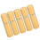 (Gold) 5pcs 10ml Flat Top Glass Spray Bottles Empty Black 5