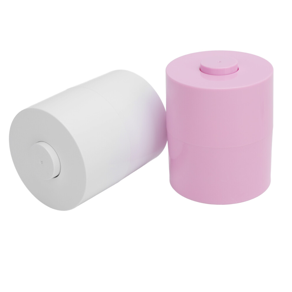 Pink/White Lash Glue Storage Tank Vacuum Seal False Eyelash Organizer