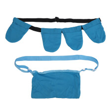Blue Breast Surgery Drainage Bag Breathable Mastectomy Holder