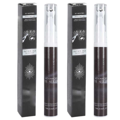 2x15ml Eye Serum Roller for Dark Circles & Wrinkles