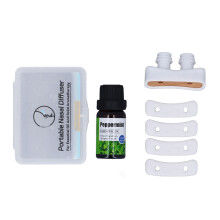 Aromatherapie-Inhalator, tragbar, Silikon, 10ml Öl
