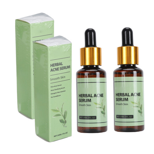 2x Gesichtsserum gegen Pickel, feuchtigkeitsspendend, 30ml