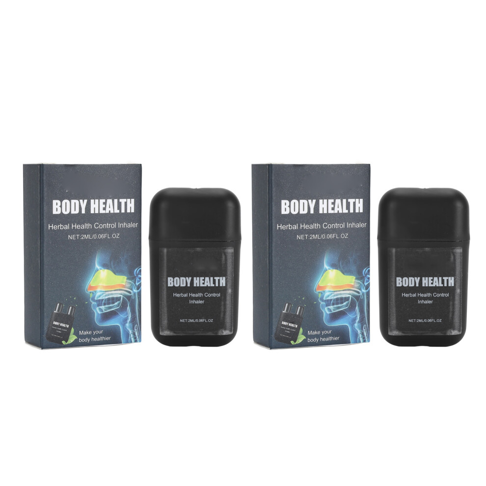 2pcs 2ml Nasal Inhaler for Congestion Relief
