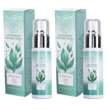 2x Achseldeodorant-Spray 40ml Grüntee-Duft, langanhaltend