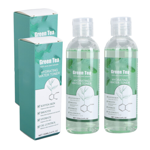 2x Grüner Tee Toner Hydratisierend 100ml
