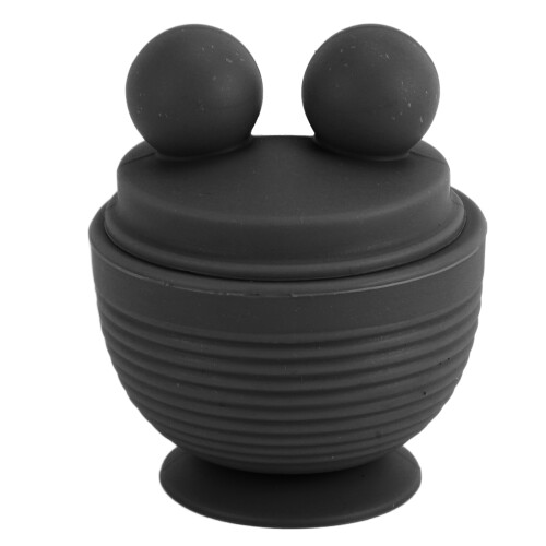 (Black) Universele badstop met zuignap, blauw