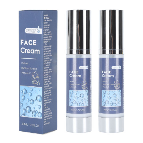 2x Men Face Cream 50ml Moisturizing Anti-Wrinkle