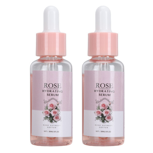 Rosen-Gesichtsserum 30ml x 2 feuchtigkeitsgebend 1