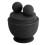 (Black) Universele badstop met zuignap, blauw 3