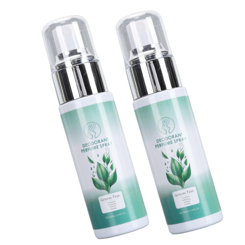 2x Achseldeodorant-Spray 40ml Grüntee-Duft, langanhaltend 2