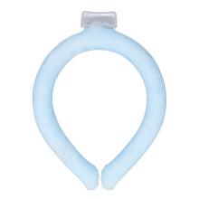(Blue) Kühlband für Hals, 28C, wiederverwendbar, Sommerblau