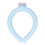 (Blue) Koelende nekband 28C, herbruikbaar, blauw 1