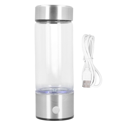 Wasserstoffwasserflasche 420ml, 1000PPB, nachladbar