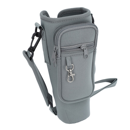 Water Bottle Holder Adjustable Shoulder Strap 30oz Phone Pocket 1