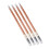 4pcs waterproof eyebrow pencil dual head black coffee brown grey 1