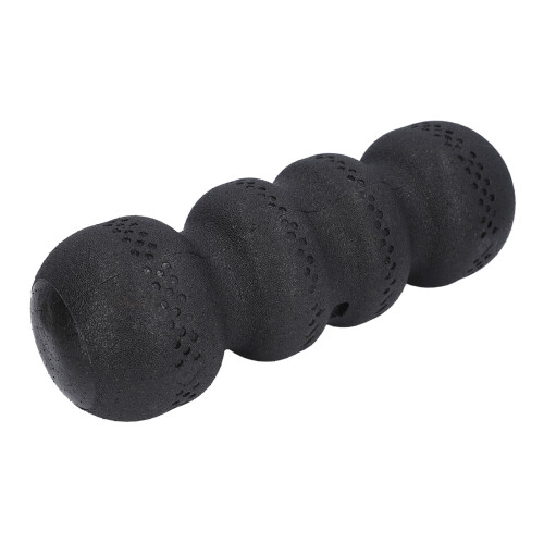 Foam Roller 18 Zoll Schwarz EPP Rillen Massage 1