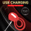 Silikon-Vibrationsring 7 Modi USB-aufladbar wasserdicht 5