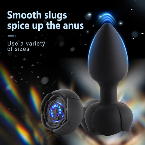 Vibrating Butt Plug Prostate Massager 2 Luminous Dice for Couples 1