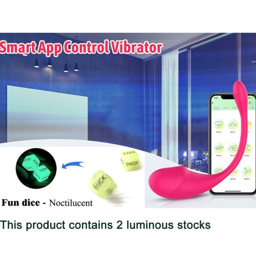 Drahtloser Vibrationsei APP-Steuerung G-Punkt 9 Modi 2 Lichter 2