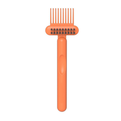 (Orange) Haarbürsten-Reinigungswerkzeug Dunkelgrün