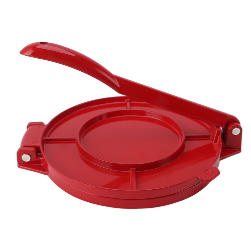 Manueller Tortilla-Presser Alu Quesadilla-Maker Rot 2