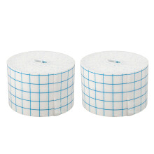 (5cmx10m) 2pcs Non Woven Mesh Breathable Dressing Tape 10cmx10m