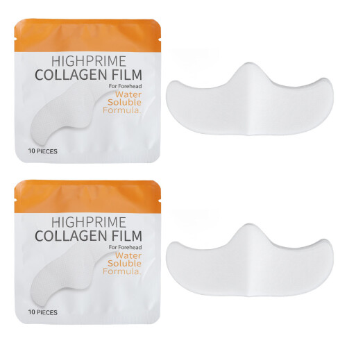 20pcs Collagen Hydrocolloid Forehead Wrinkle Pads