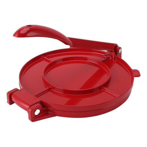 Manueller Tortilla-Presser Alu Quesadilla-Maker Rot 1