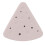(Chocolate Color) Triangle Silicone Makeup Sponge Holder Light Purple 1