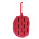 (Red) Silicone Makeup Sponge Holder Shatterproof Washable Red 1