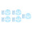 5 sheets collagen film for skin elasticity 1