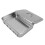 Edelstahl-Nagelart-Organizer mit Deckel und Griff 5