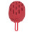 (Red) Silicone Makeup Sponge Holder Shatterproof Washable Red 5