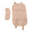 Castor Oil Pack Wrap Kit Reusable Adjustable Organic Cotton 5