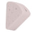 (Chocolate Color) Triangle Silicone Makeup Sponge Holder Light Purple 2