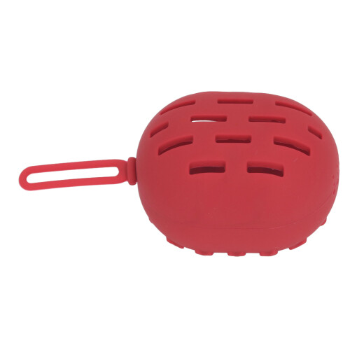 (Red) Silicone Makeup Sponge Holder Shatterproof Washable Red 2