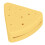 (Yellow) Triangle Silicone Makeup Sponge Holder Light Purple 5