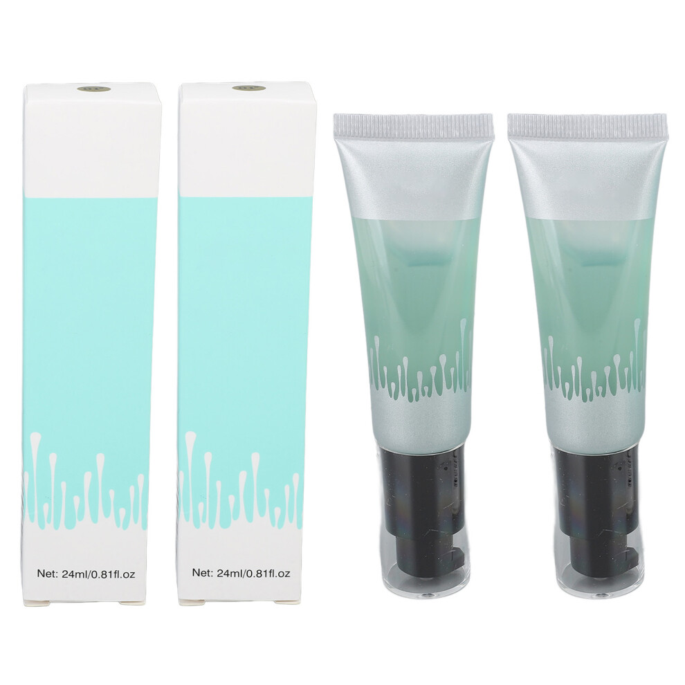 Green 2Pcs 24Ml Redness Correcting Primer Pore Minimizing Non-Greasy
